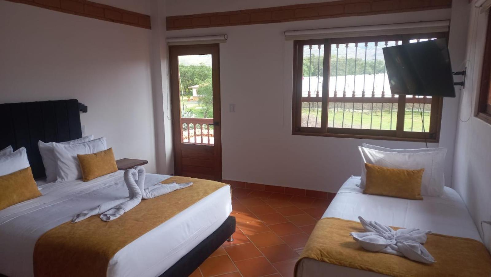 וילה דה לייבה Hotel Santa Barbara Sachica מראה חיצוני תמונה