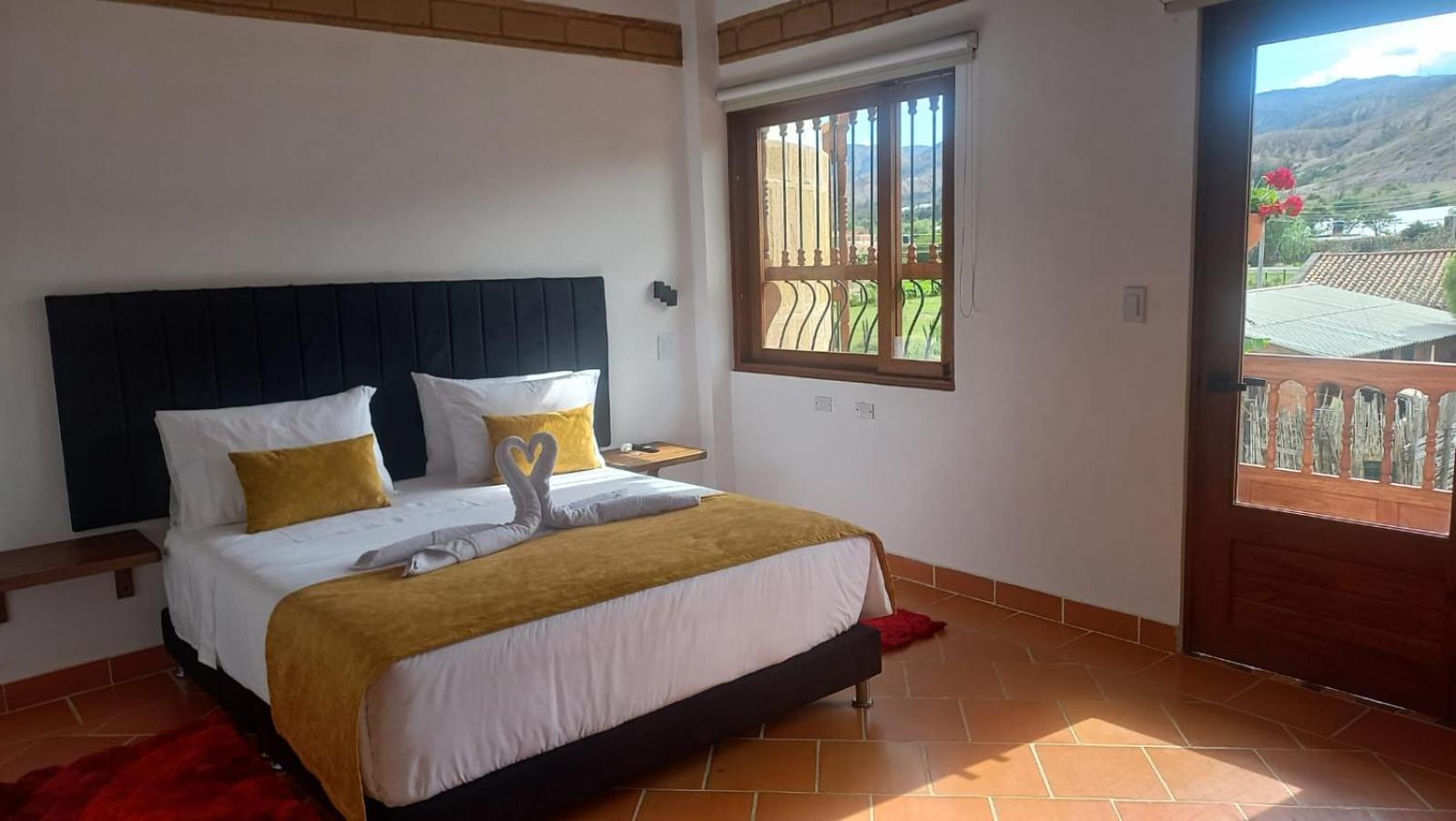 וילה דה לייבה Hotel Santa Barbara Sachica מראה חיצוני תמונה