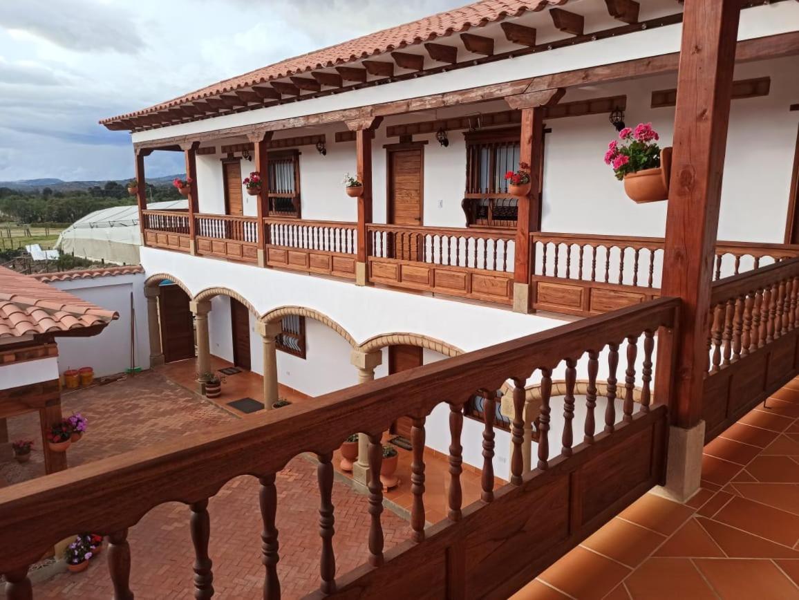 וילה דה לייבה Hotel Santa Barbara Sachica מראה חיצוני תמונה